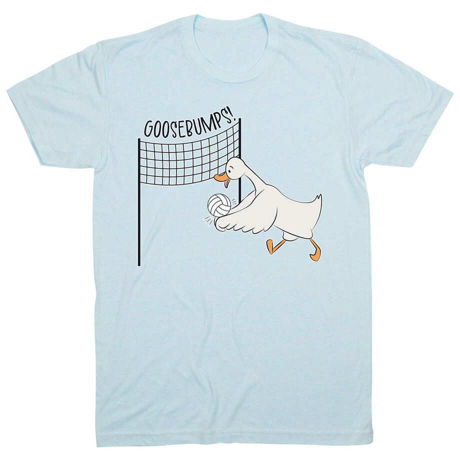 Volleyball Short Sleeve T-Shirt - Goosebumps