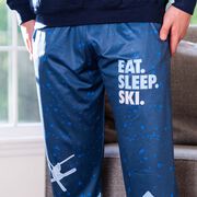 Skiing Lounge Pants - Eat. Sleep. Ski