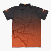 Custom Team Short Sleeve Polo Shirt - Basketball Gradient