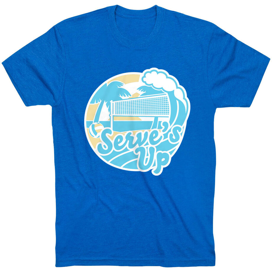 Volleyball Short Sleeve T-Shirt - Serve's Up