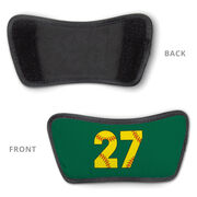 Softball Repwell&reg; Slide Sandals - Softball Number Stitches