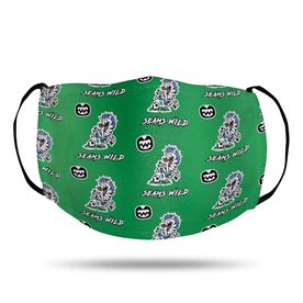 Seams Wild Soccer Face Mask - Zipbra (Pattern)