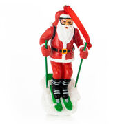 Skiing Ornament - Santa Skier
