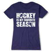 Hockey Women's Everyday Tee - Hockey Is My Favorite Season