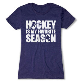 Hockey Women's Everyday Tee - Hockey Is My Favorite Season