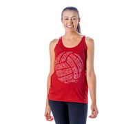 Volleyball Women's Everyday Tank Top - Volleyball Words