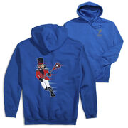 Guys Lacrosse Hooded Sweatshirt - Crushing Goals (Back Design)