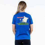 Soccer Short Sleeve T-Shirt - Soccer Ghoul (Back Design)