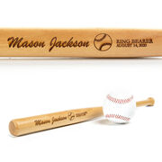 Engraved Mini Baseball Bat - Wedding Gift