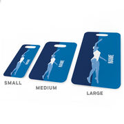 Swimming Bag/Luggage Tag - Personalized Swimmer Girl