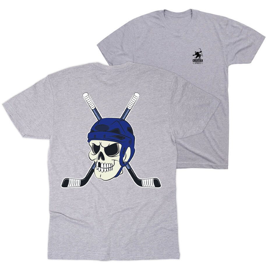 Hockey Short Sleeve T-Shirt - Chill to the Bone (Back Design)