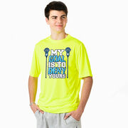 Guys Lacrosse Short Sleeve Performance Tee - My Goal Is To Deny Yours