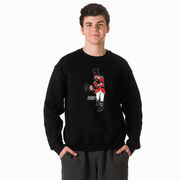 Baseball Crewneck Sweatshirt - Cracking Dingers