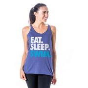 Swimming Women's Everyday Tank Top - Eat. Sleep. Swim