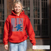 Hockey Hooded Sweatshirt - Dangle Snipe Celly Player