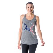 Soccer Women's Everyday Tank Top - Soccer Stars and Stripes Player