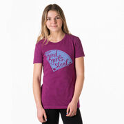 Softball Women's Everyday Tee - Good Girls Steal