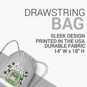 Hockey Drawstring Backpack - Pucky Charms