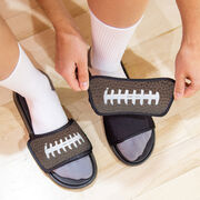 Football Repwell&reg; Sandal Straps - Football Texture