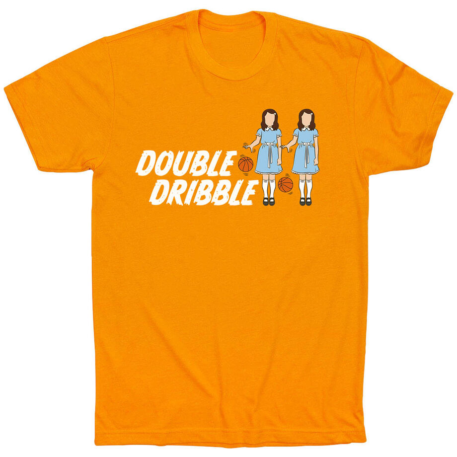 Basketball Short Sleeve T-Shirt - Double Dribble