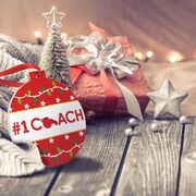 Round Ceramic Ornament - #1 Coach