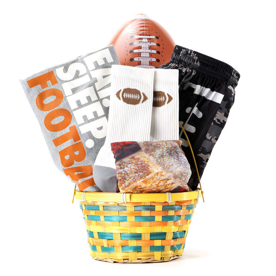 Eat Sleep Football Easter Basket