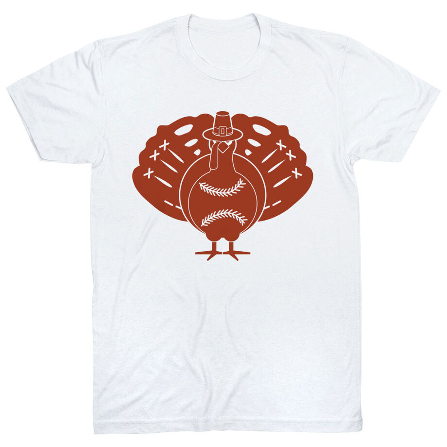 Baseball Short Sleeve T-Shirt - Turkey Player - Personalization Image