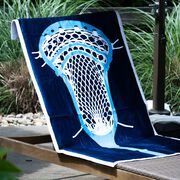 Guys Lacrosse Beach Towel - Lax Time