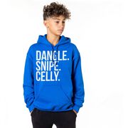 Hockey Hooded Sweatshirt - Dangle Snipe Celly Words