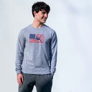 Soccer Tshirt Long Sleeve - Guys Soccer Land That We Love