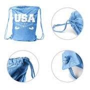 Field Hockey Drawstring Backpack - USA Field Hockey