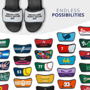 Personalized Repwell&reg; Sandal Straps - Your Text
