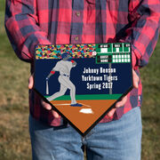 Baseball Personalized Grand Slam Stadium Home Plate Plaque
