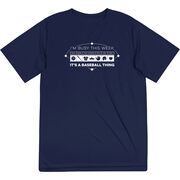 Baseball Short Sleeve Performance Tee - 24-7 Baseball