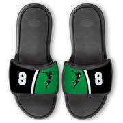 Guys Lacrosse Repwell&reg; Slide Sandals - Personalized Jumpshot