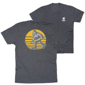 Hockey Short Sleeve T-Shirt - BigSkate (Back Design)