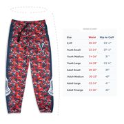 Guys Lacrosse Lounge Pants - Patriotic Digital Camo
