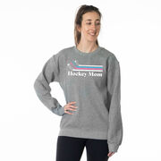 Hockey Crewneck Sweatshirt - Hockey Mom Sticks