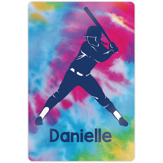 Softball 18 X 12 Aluminum Room Sign Personalized Batter With
