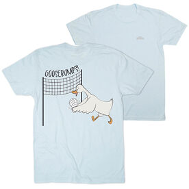 Volleyball Short Sleeve T-Shirt - Goosebumps (Back Design)