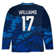 Custom Team Long Sleeve Velocitee Shooter T-Shirt  - Guys Lacrosse