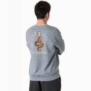 Guys Lacrosse Crewneck Sweatshirt - Lone Star Lacrosse (Back Design)