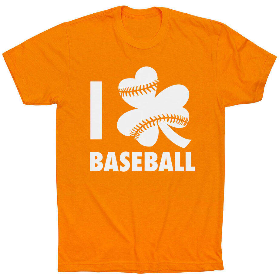 Baseball Short Sleeve T-Shirt - I Shamrock Baseball