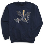Baseball Crewneck Sweatshirt - It's Bats