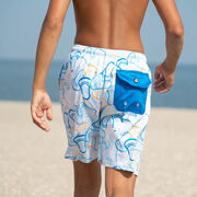 Guys Lacrosse Swim Trunks - Velocity