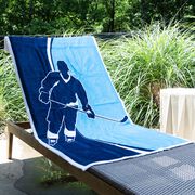 Hockey Premium Beach Towel - Player