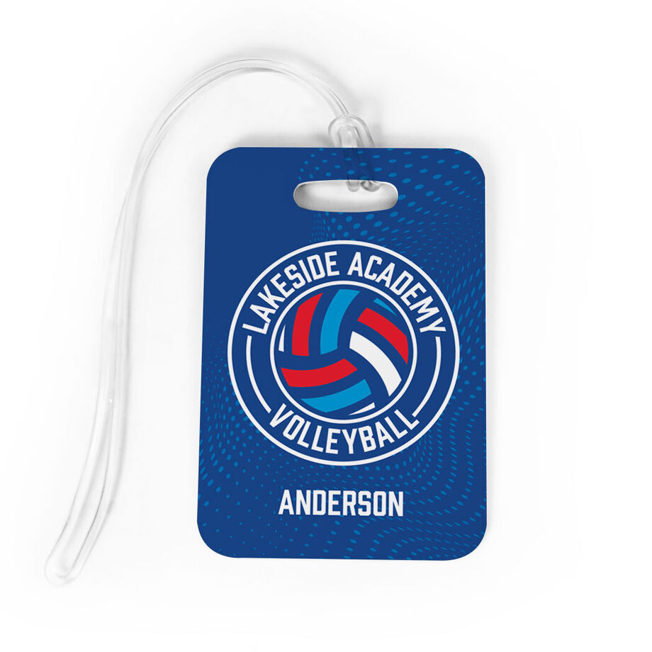 Custom Team Bag Tag - Volleyball