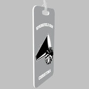 Cheerleading Bag/Luggage Tag - Personalized Cheer Team Pom Pom & Megaphone