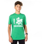 Baseball Short Sleeve T-Shirt - I Shamrock Baseball