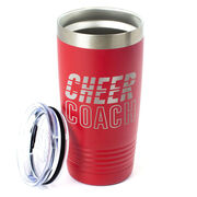 Cheerleading 20 oz. Double Insulated Tumbler - Cheer Coach